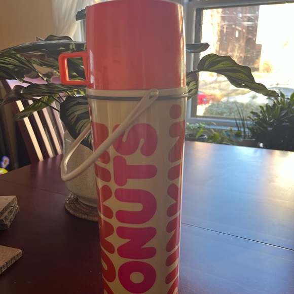 Thermos Kitchen Vintage Dunkin Donuts Metal Thermos King Seeley